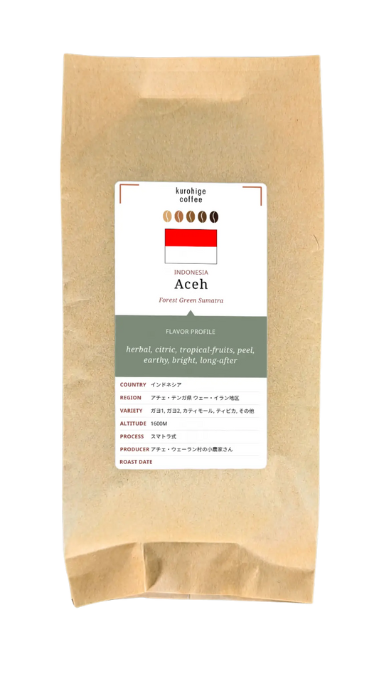 インドネシア アチェ フォレストグリーン スマトラ式 G1